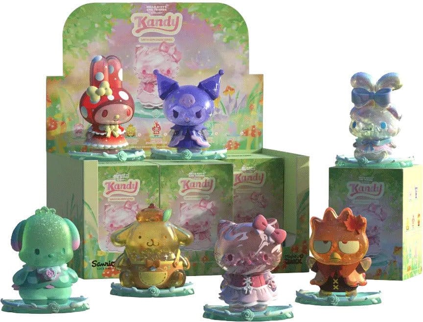 Sanrio Earth Explorer Series Kandy 4 inch Vinyl Figure Blind Box Display (6)