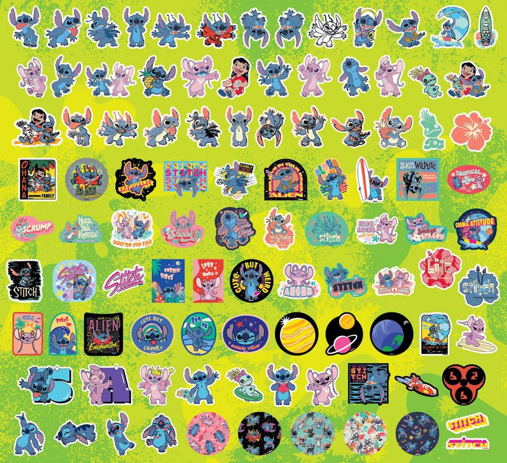 Lilo & Stitch Sticker set 100 pieces Assortment (20)