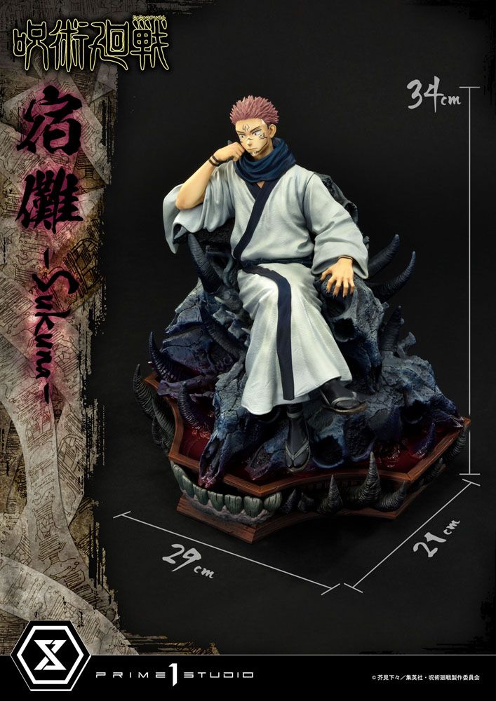 Jujutsu Kaisen Premium Masterline Series Statue Ryomen Sukuna Deluxe Version 34 cm