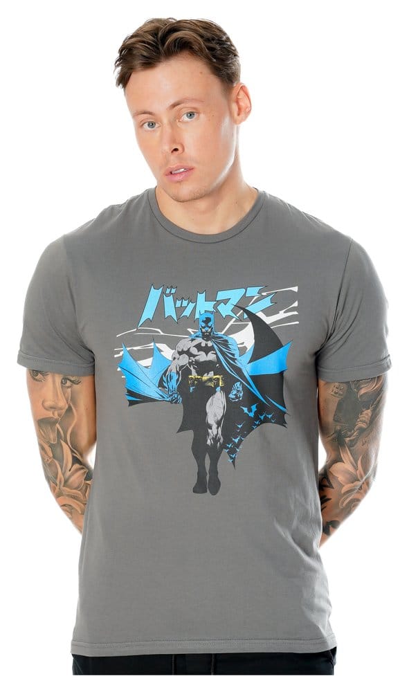 DC Comics T-Shirt Batman Manga Cape Size L