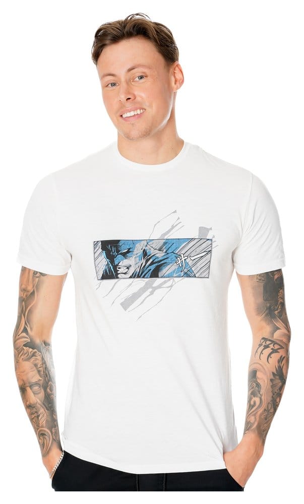 DC Comics T-Shirt Batman Manga Rip Size L