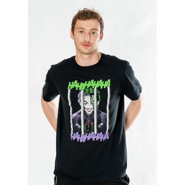 DC Comics T-Shirt The Joker Anime Smile Size XL