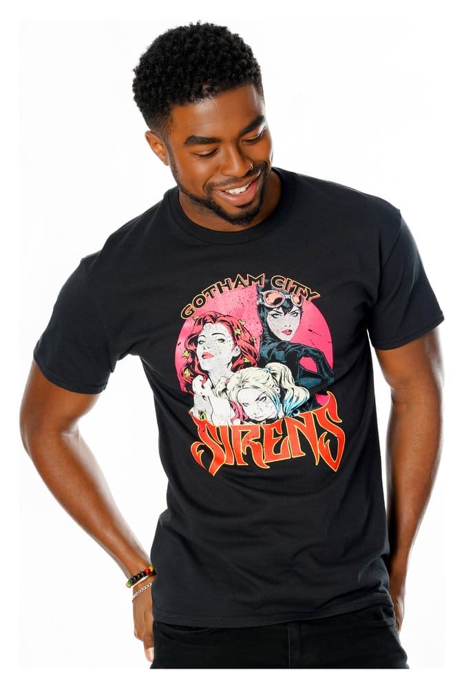 Gotham City Sirens T-Shirt Vintage Poster Size XXL
