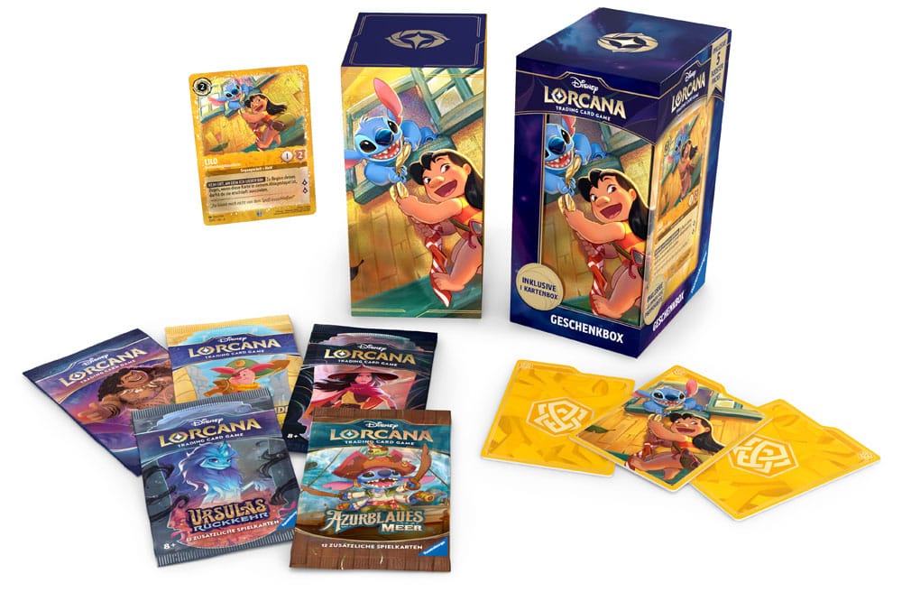 Disney Lorcana TCG Archazias Insel Gift Set Stitch *German Edition*