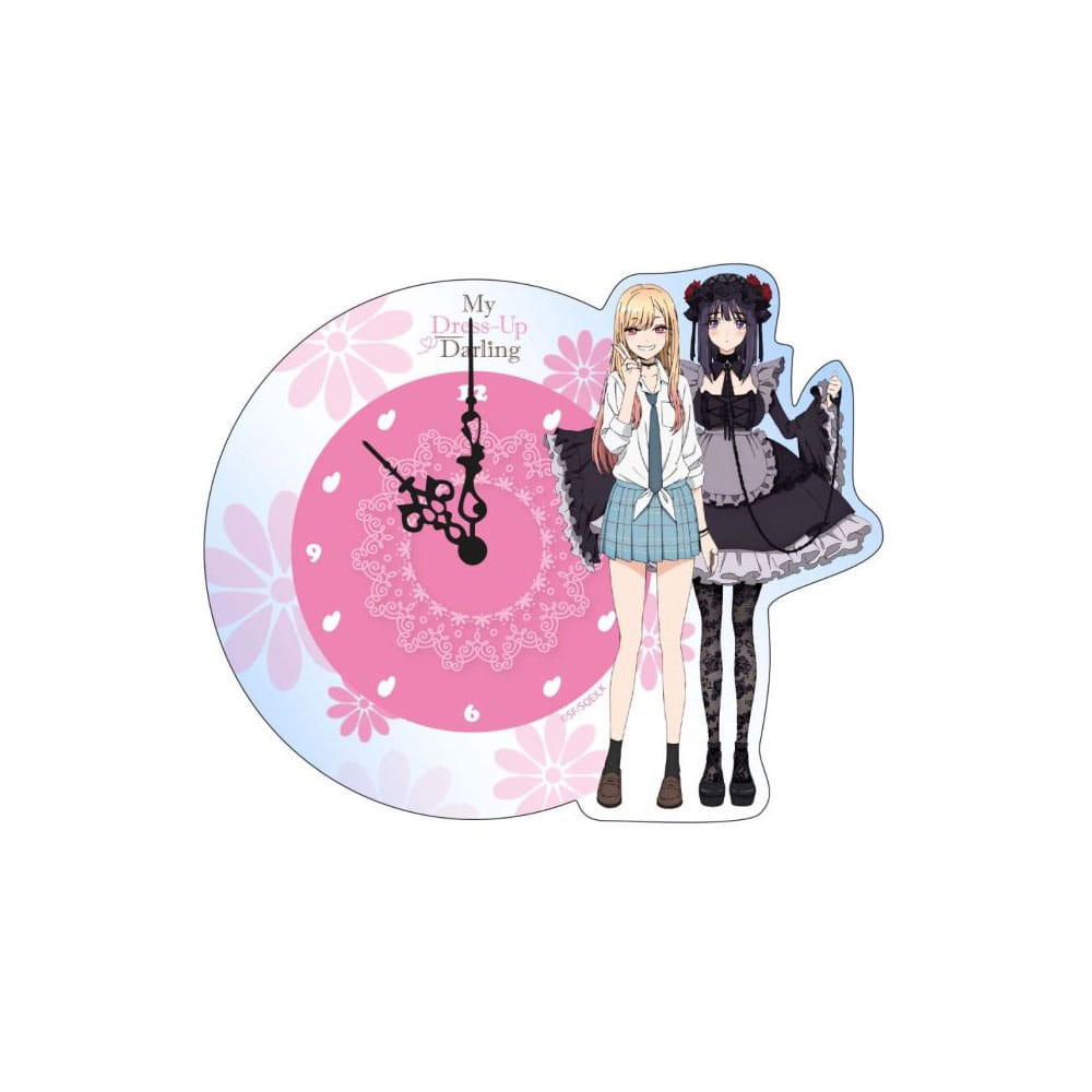 My Dress-Up Darling Wall Clock Marin Kitagawa Holographic