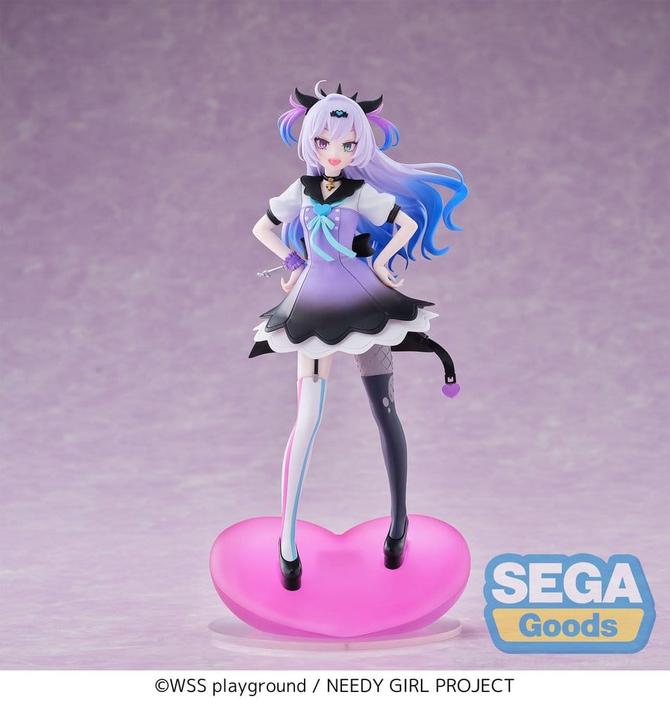 Needy Girl Overdose XStellar PVC Figure PURPLE LOLLIPOP 20 cm