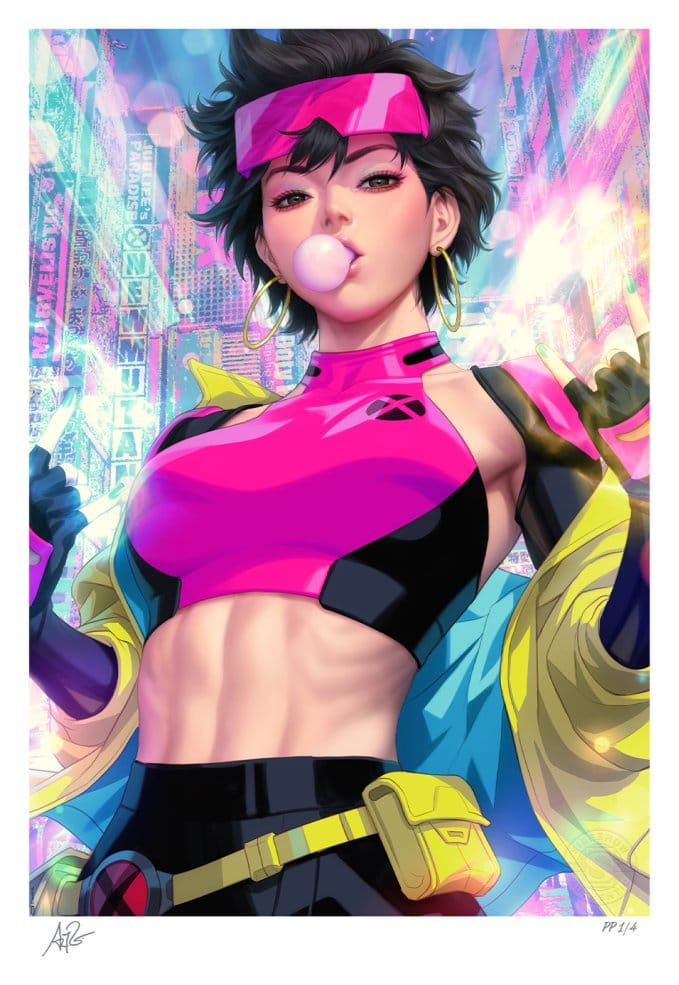 X-Men Marvel Art Print Jubilee 46 x 61 cm - unframed