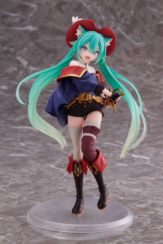 Hatsune Miku PVC Statue Hatsune Miku Wonderland Puss in Boots 18 cm