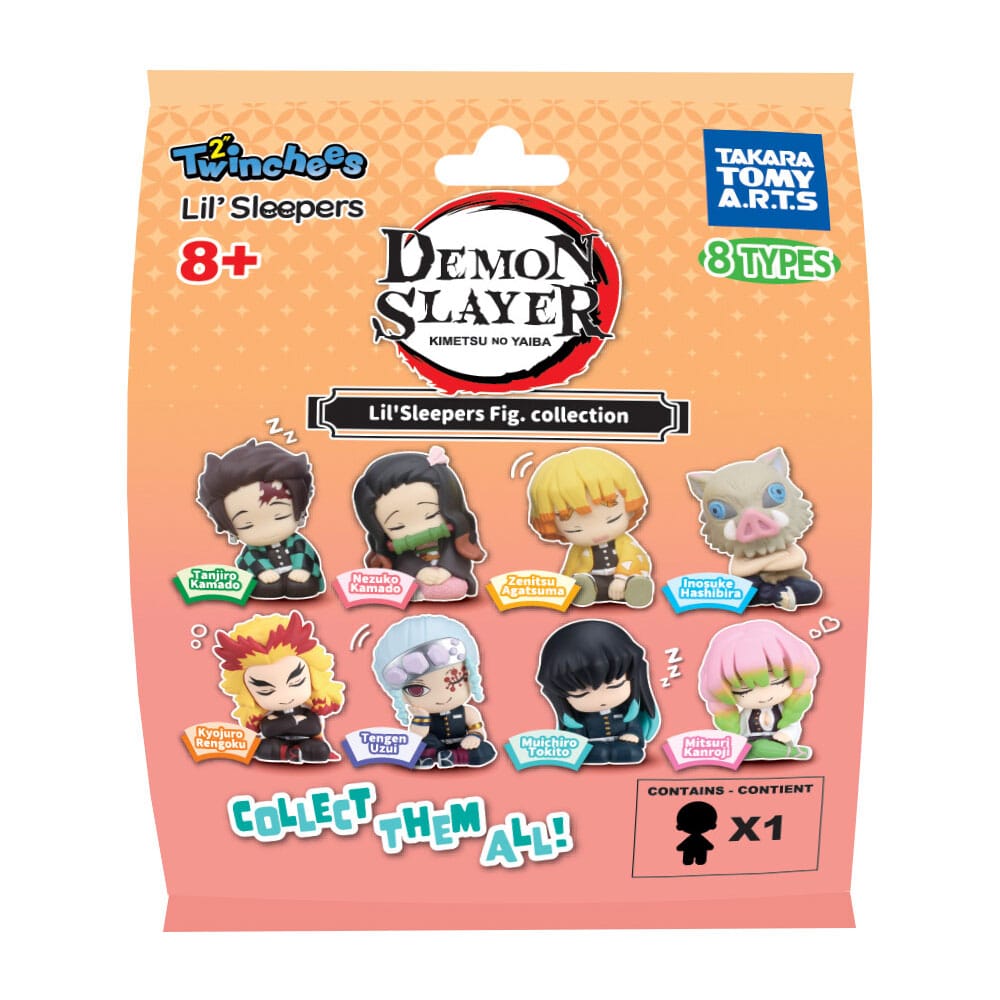 Demon Slayer: Kimetsu no Yaiba Twinchees Mini Figures Lil´Sleepers Wave 2 5 cm Display (24)