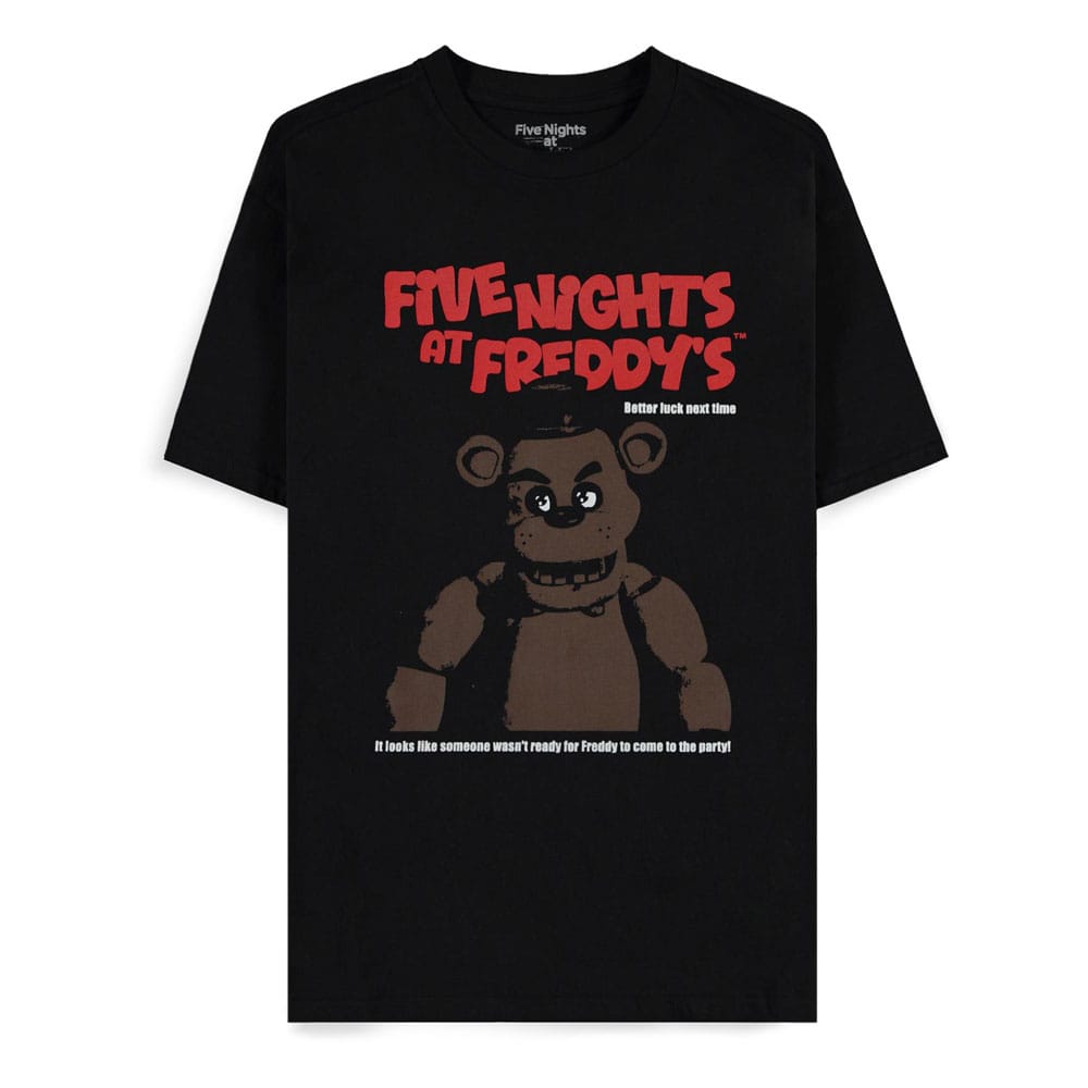 Five Nights at Freddy's T-Shirt Better Luck Next Time Size M
