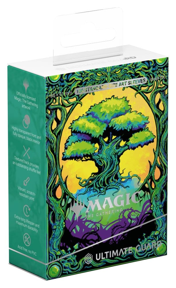 Ultimate Guard Art Sleeves Magic: The Gathering "Mana Token" - Forest