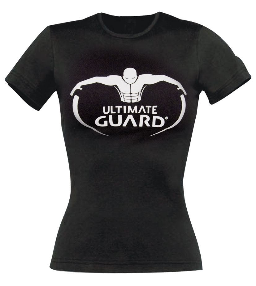Ultimate Guard Ladies T-Shirt Logo Black Size XS