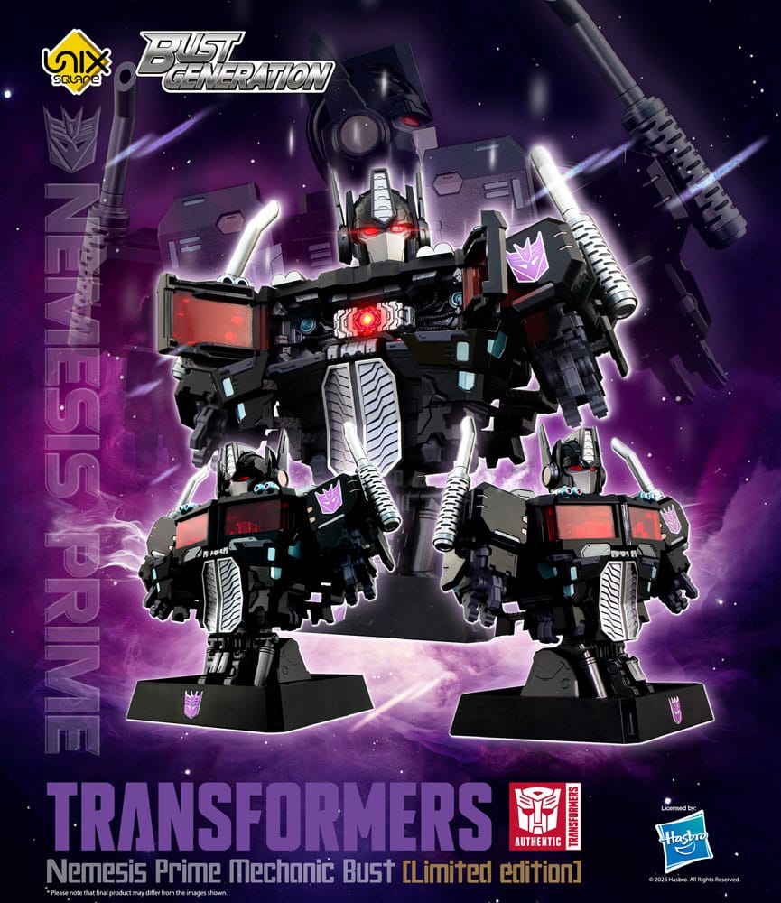 Transformers Bust Generation Mechanic Bust Nemesis Prime 16 cm