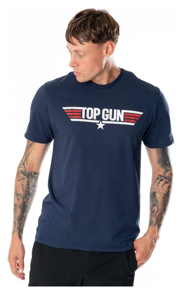 Top Gun T-Shirt Logo Size L