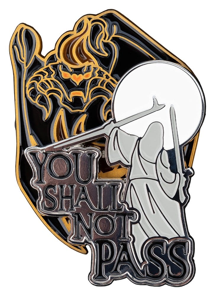 Lord of the Rings Collectors Pins 2-Pack You Shall Not Pass 8 cm