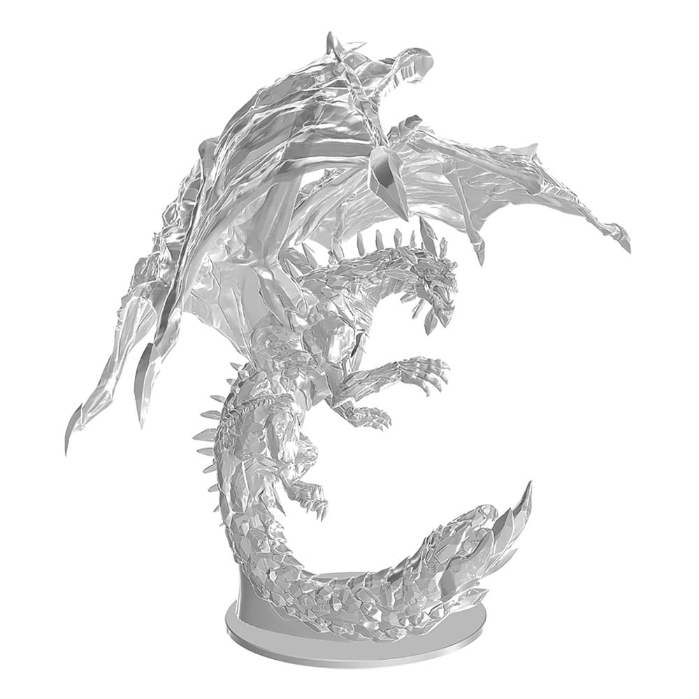 D&D Nolzur's Marvelous Miniatures Unpainted Miniatures Adult Amethyst Dragon 38 cm