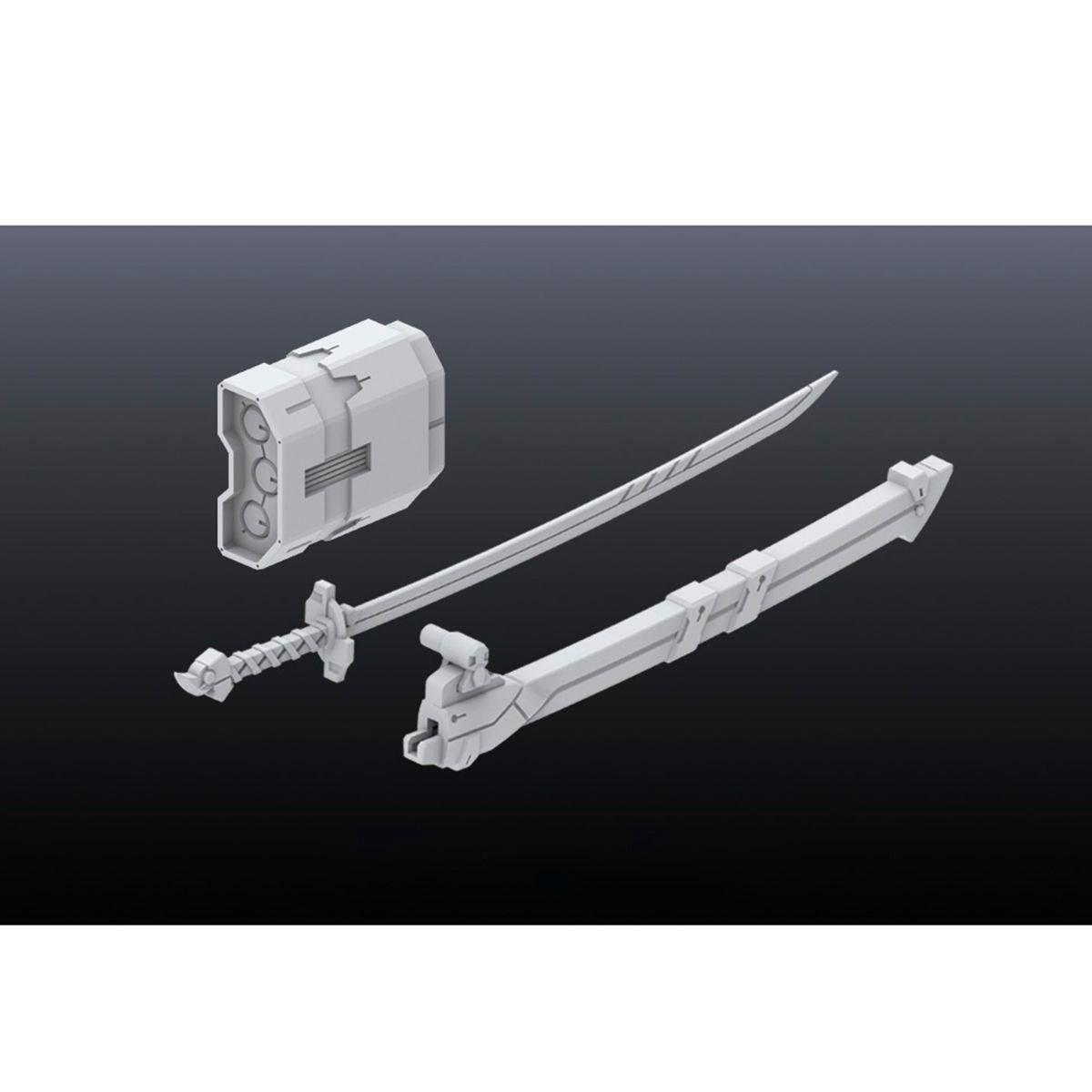 Builders Parts HD-30 Non-scale MS Launcher 01