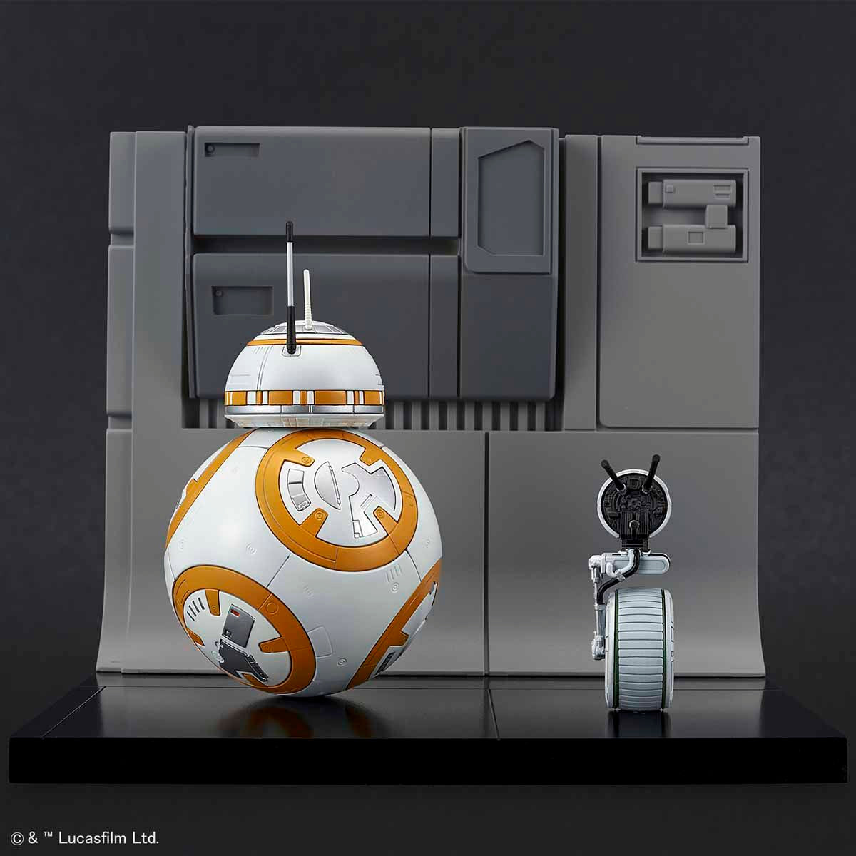 1/12 BB-8 & DO Diorama Set