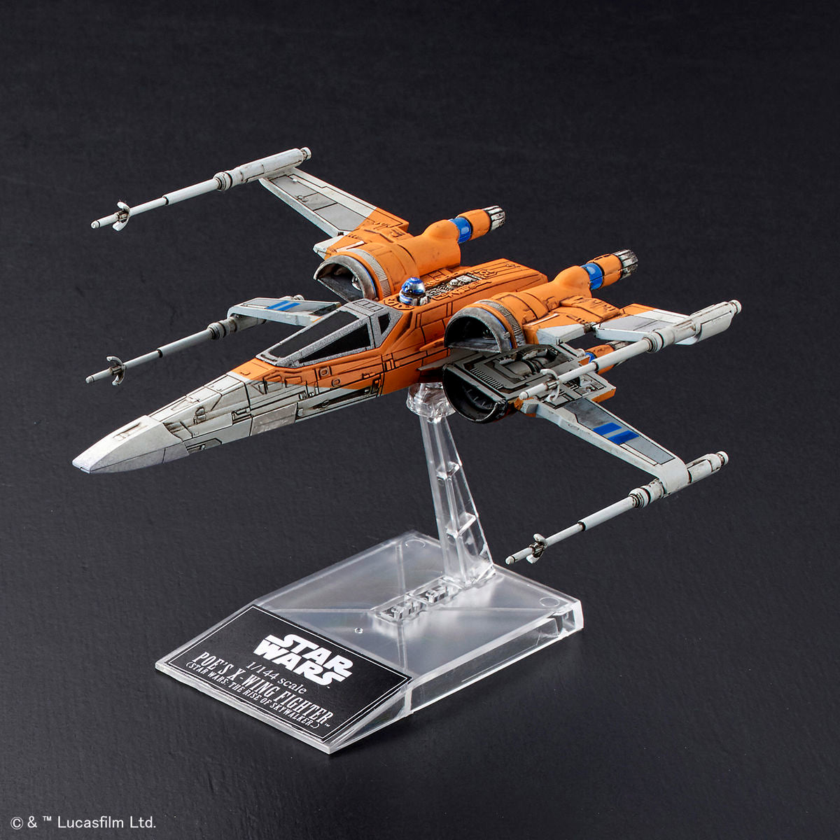 1/144 X-Wing Fighter Poe's X-Wing Fighter & X-Wing Fighter (Star Wars: The Dawn of Skywalker)