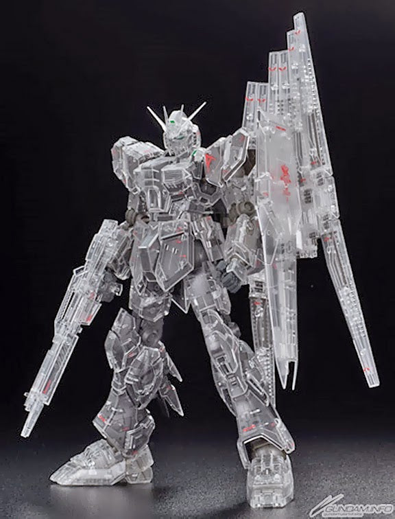 MG Gundam Nu Ver. Ka Mechanical Clear 1/100 - gundam-store.dk