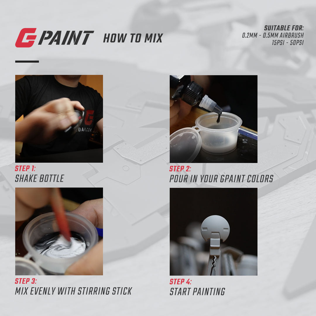 GPaint Ultimate Starter Pack – Alle 8 Farben