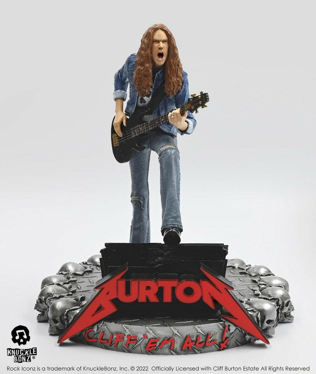 Rock Iconz: Metallica - Cliff Burton Statue