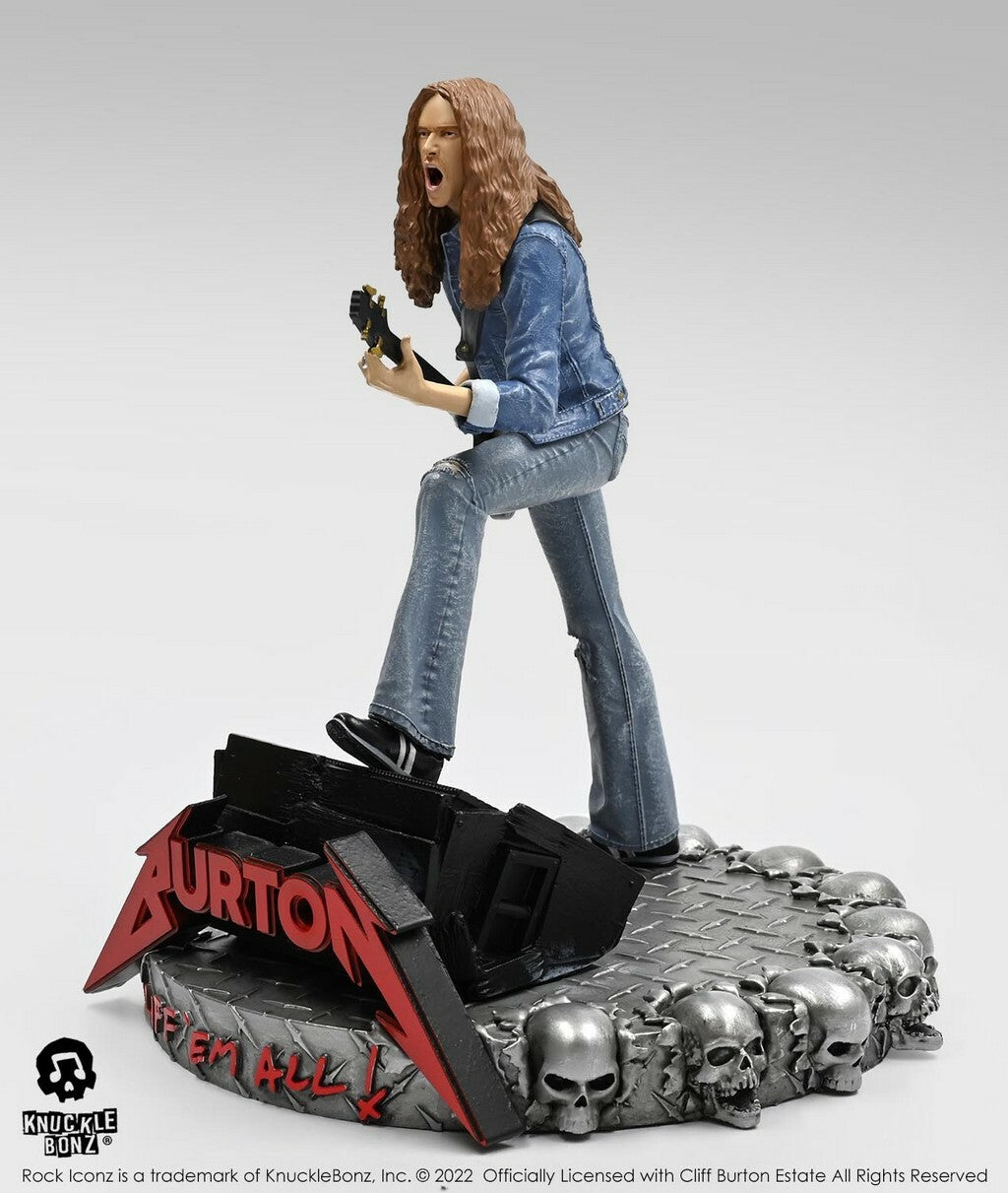 Rock Iconz: Metallica - Cliff Burton Statue
