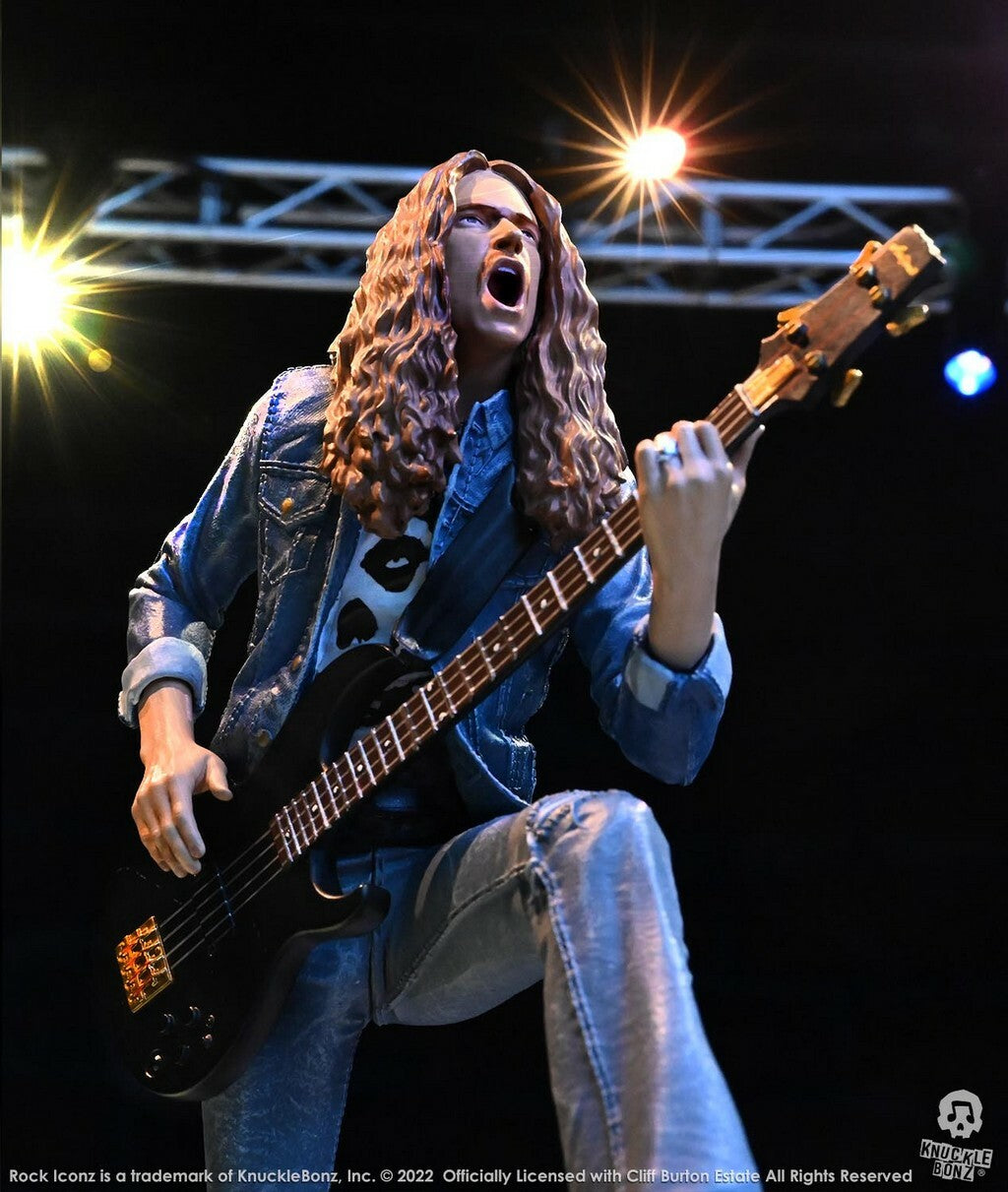 Rock Iconz: Metallica - Cliff Burton Statue
