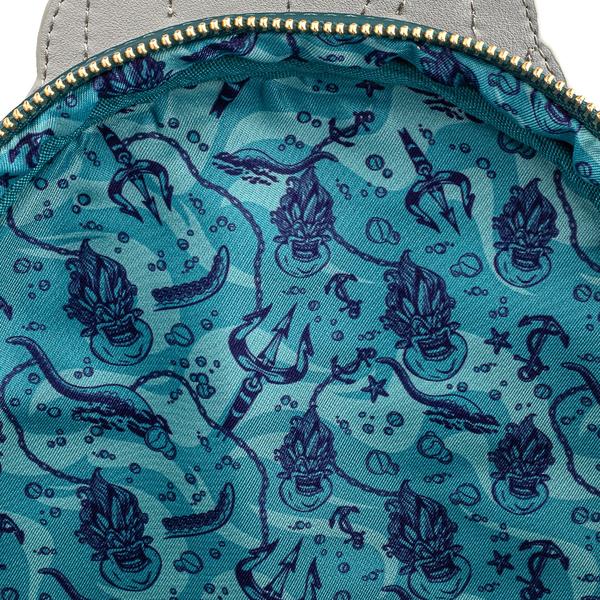Disney Loungefly Mini Rygsæk - Villains Scene Ursula Crystal Ball Backpack