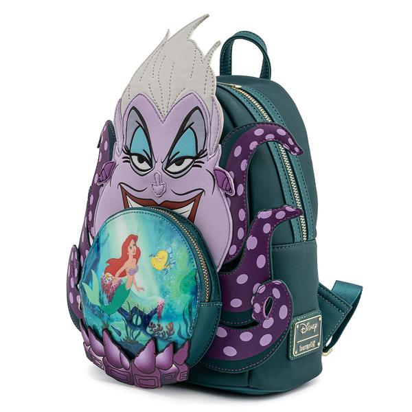 Disney Loungefly Mini Rygsæk - Villains Scene Ursula Crystal Ball Backpack