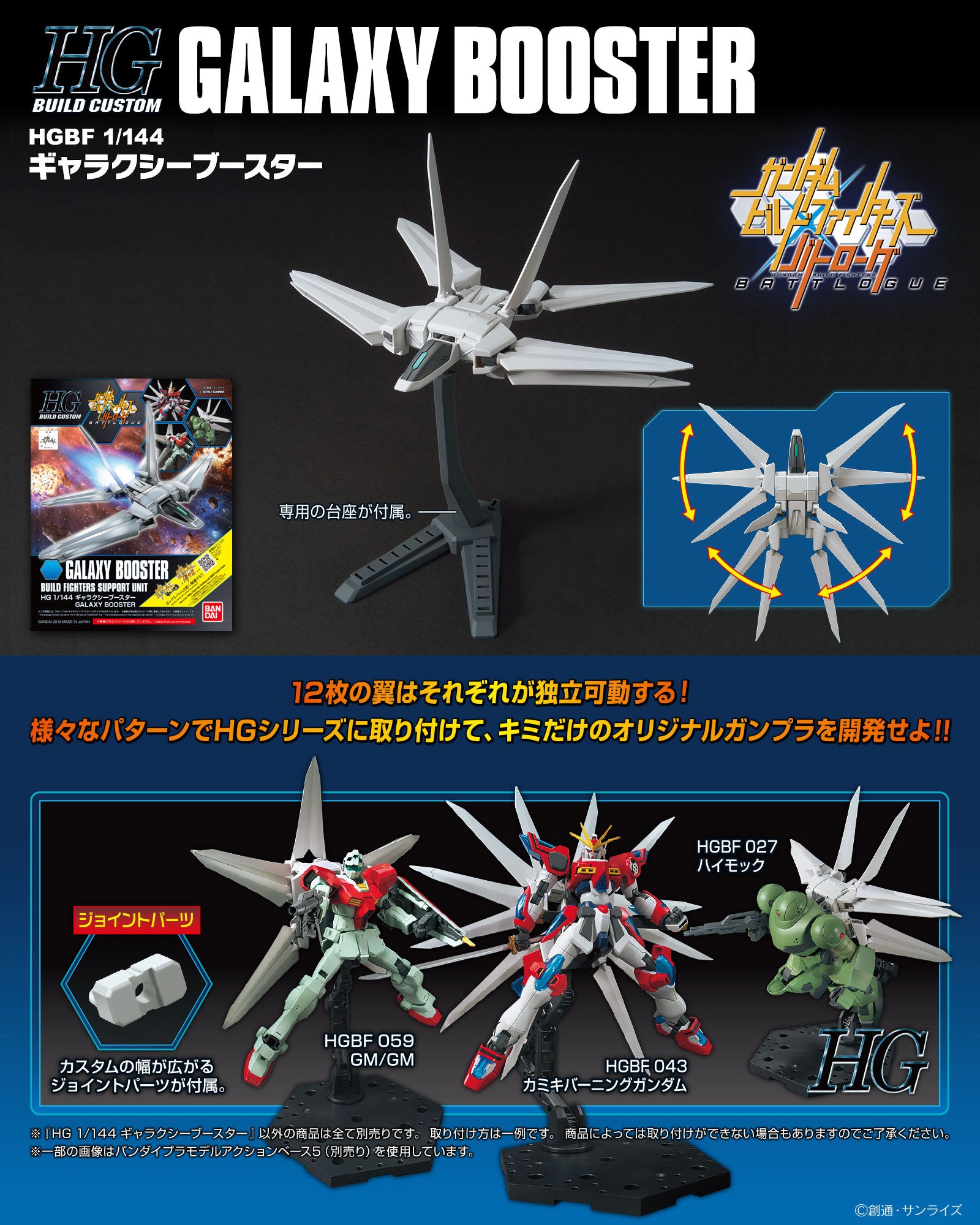HG Galaxy Booster 1/144