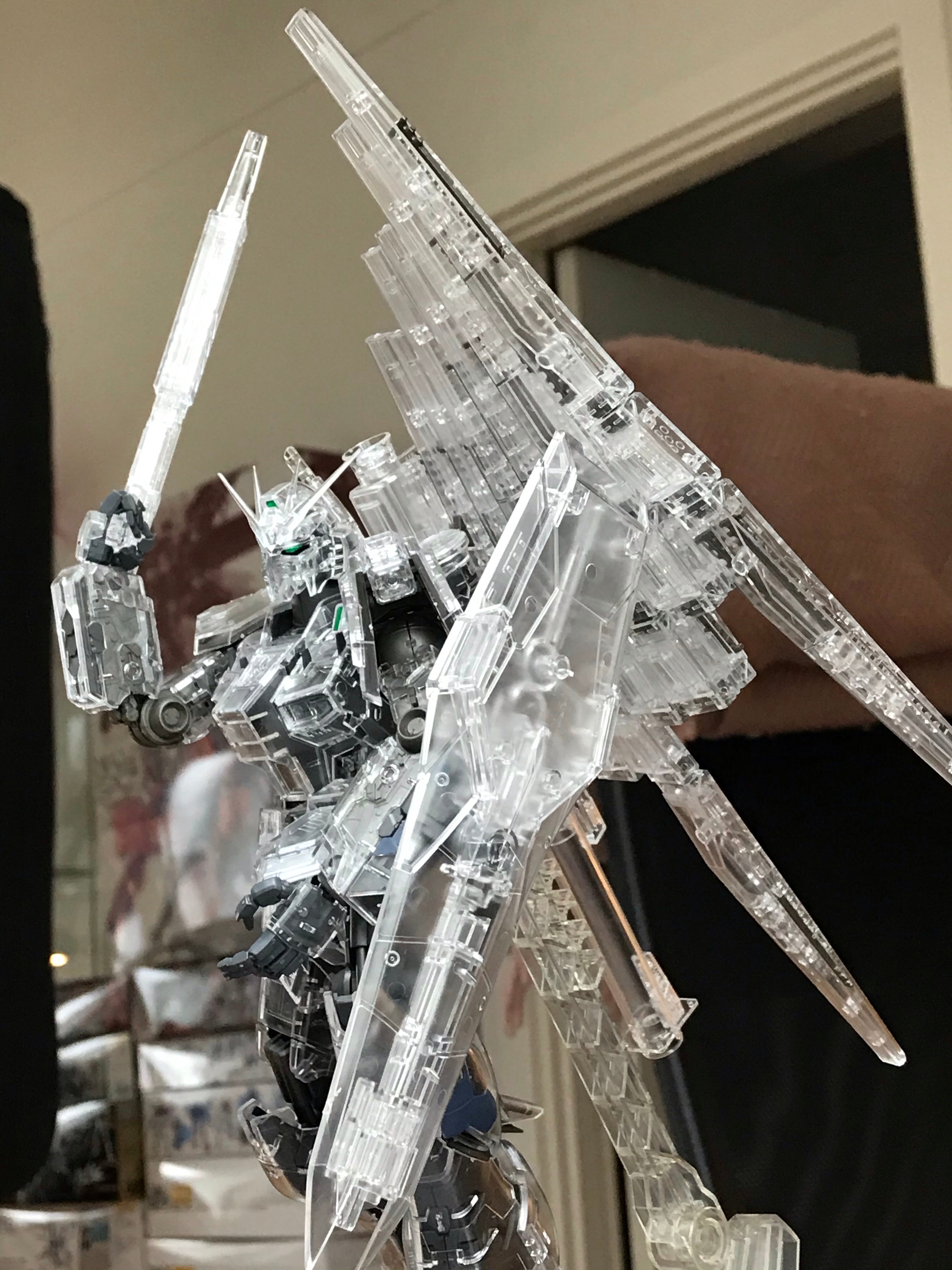 MG Gundam Nu Ver. Ka Mechanical Clear 1/100 - gundam-store.dk