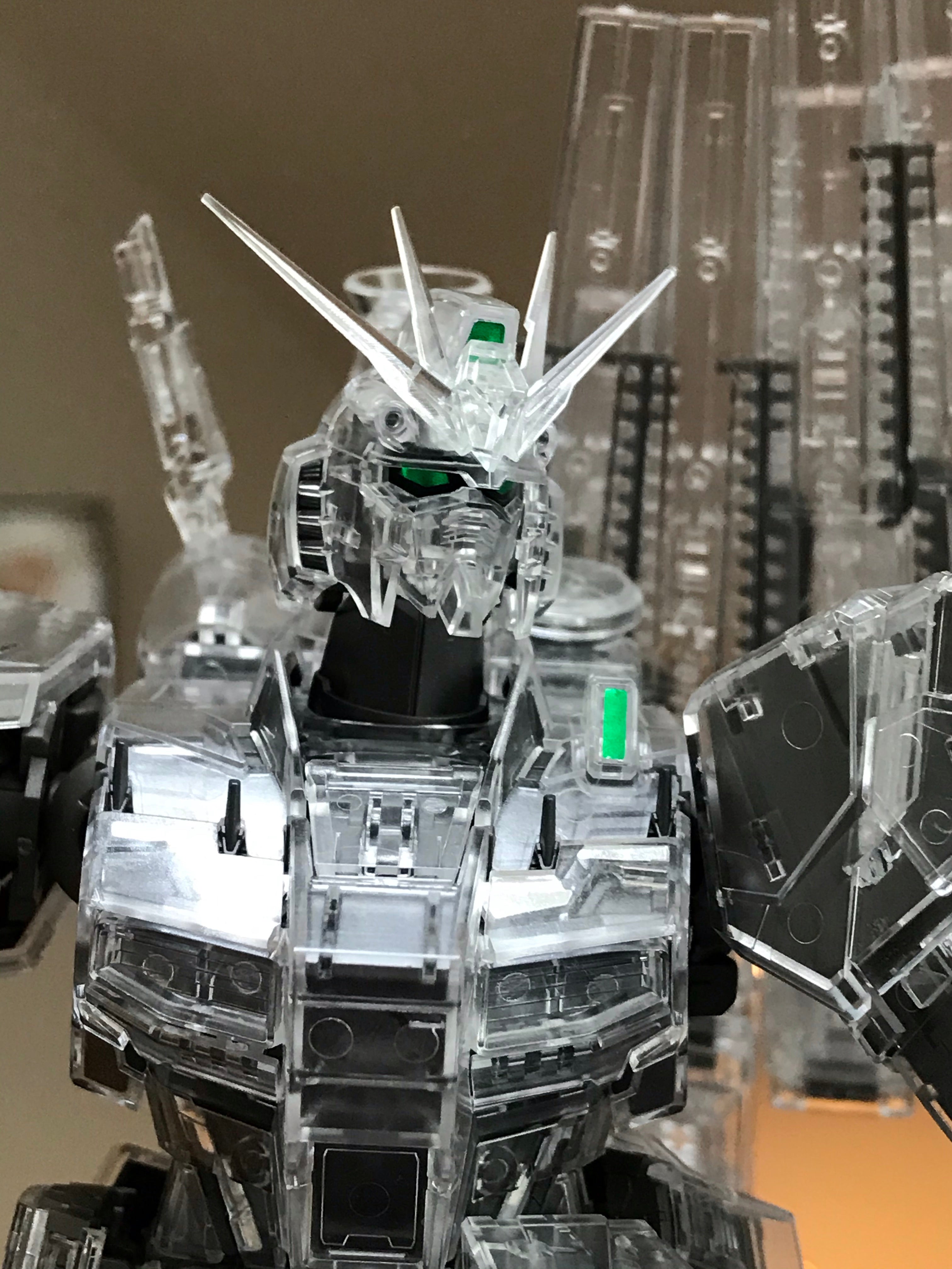 MG Gundam Nu Ver. Ka Mechanical Clear 1/100 - gundam-store.dk