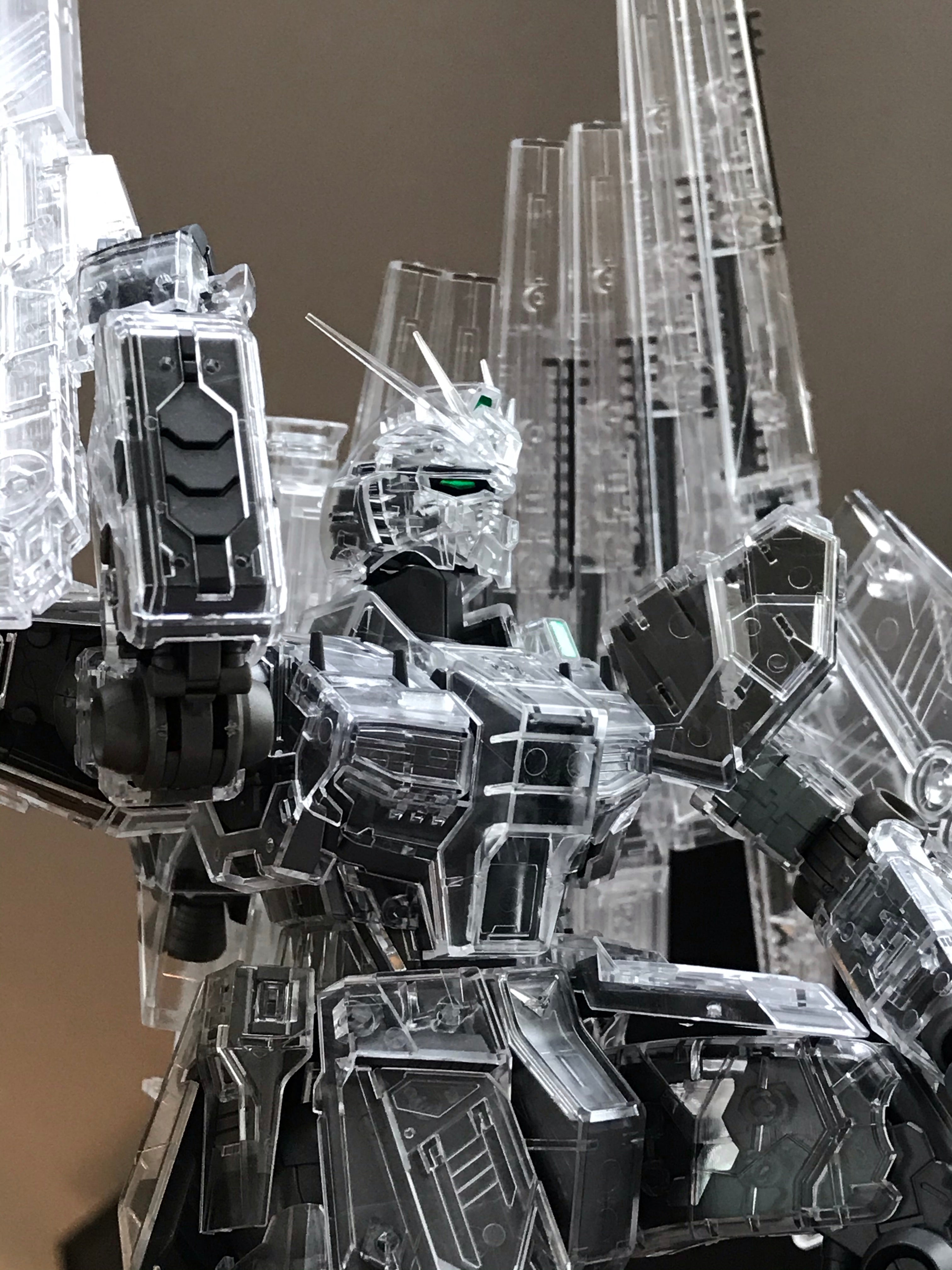 MG Gundam Nu Ver. Ka Mechanical Clear 1/100 - gundam-store.dk