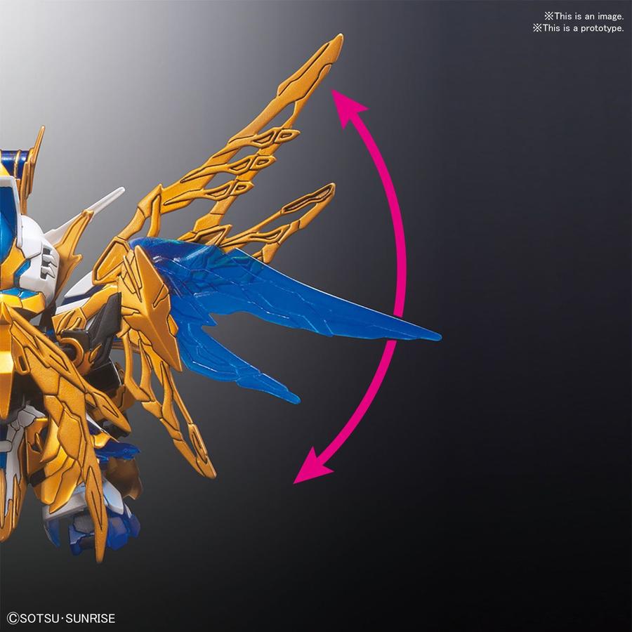SD Gundam Sangoku Soketsuden Zhuge Liang Freedom - gundam-store.dk