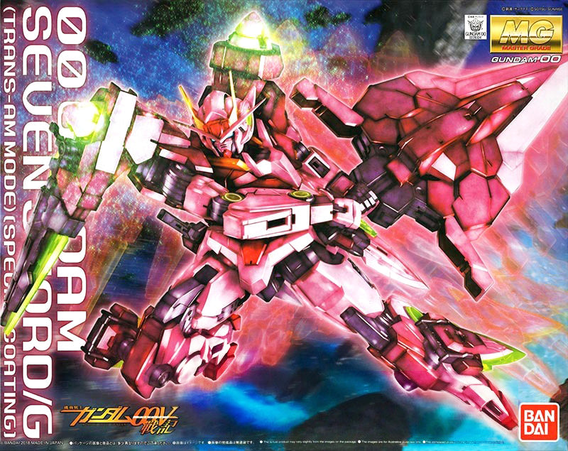 MG Gundam Seven Sword/G (Trans-Am Mode) (Special Coating) 1/100