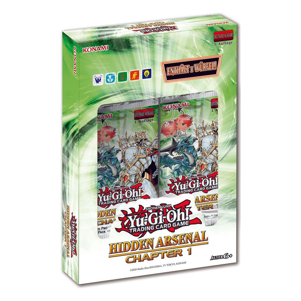Yu-Gi-Oh! Hidden Arsenal: Chapter 1 Box Display (8) *German Version*