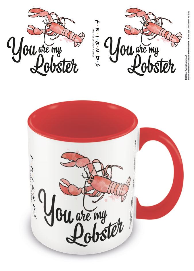 Friends Coloured Inner Mug You are my Lobster