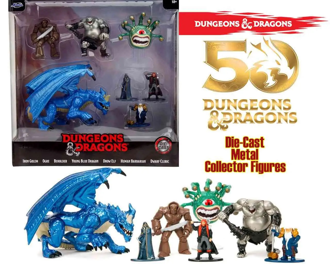 DUNGEONS & DRAGONS NANO METAL FIGURES GIFT SET