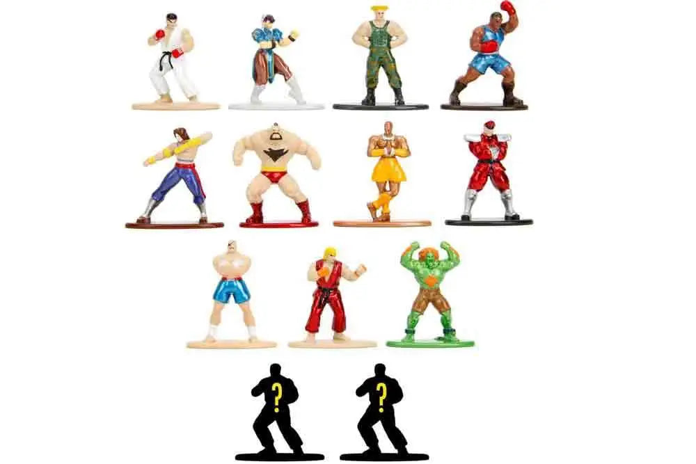 STREET FIGHTER NANO FIGURES BLIND BOX (24)