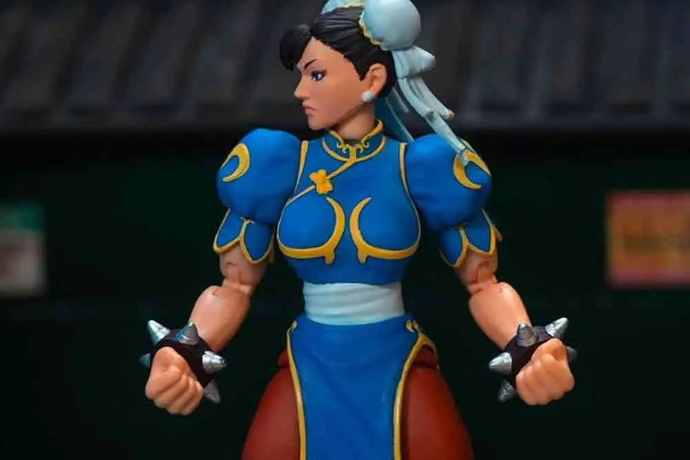 STREET FIGHTER 2 CHUN LI BLUE DRESS 1/12 DELUXE ACTION FIGURE