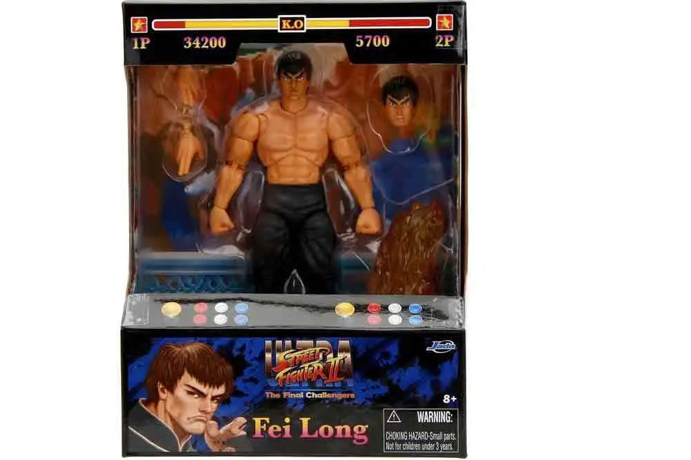 STREET FIGHTER 2 FEI LONG 1/12 DELUXE ACTION FIGURE