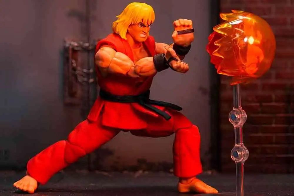 STREET FIGHTER 2 KEN 1/12 DELUXE ACTION FIGURE
