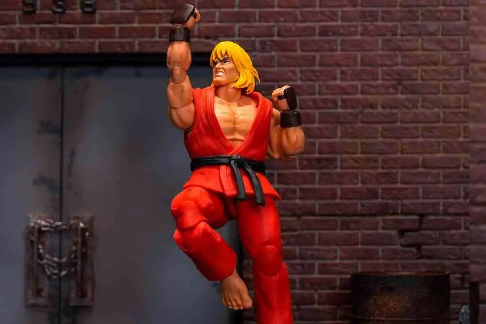 STREET FIGHTER 2 KEN 1/12 DELUXE ACTION FIGURE