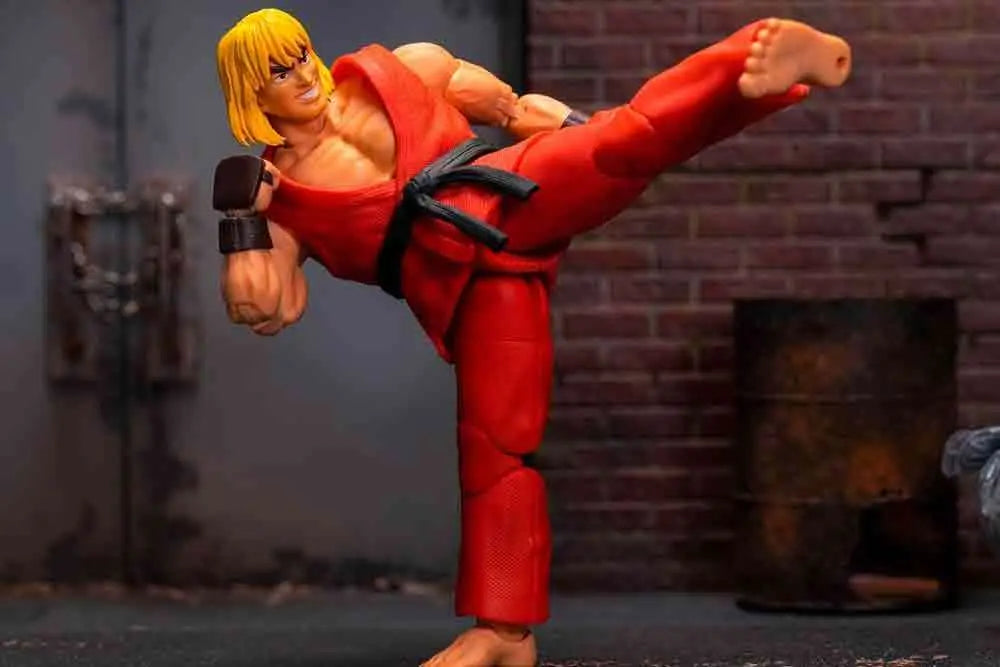 STREET FIGHTER 2 KEN 1/12 DELUXE ACTION FIGURE