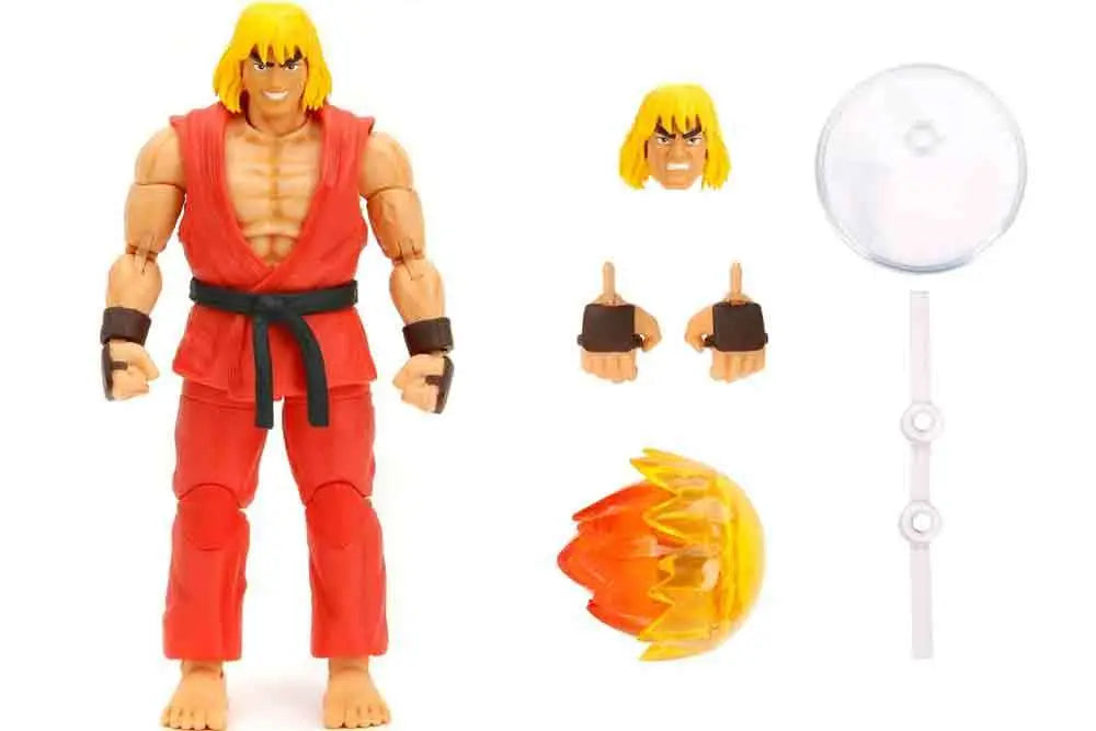 STREET FIGHTER 2 KEN 1/12 DELUXE ACTION FIGURE