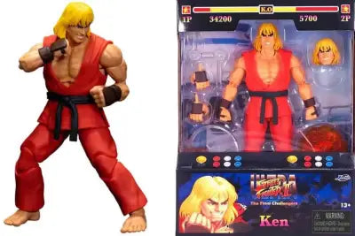 STREET FIGHTER 2 KEN 1/12 DELUXE ACTION FIGURE