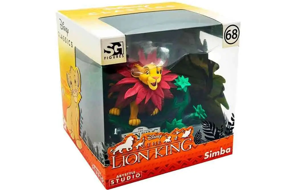 DISNEY THE LION KING SIMBA SUPER FIGURE COLLECTION 1/10 PVC STATUE