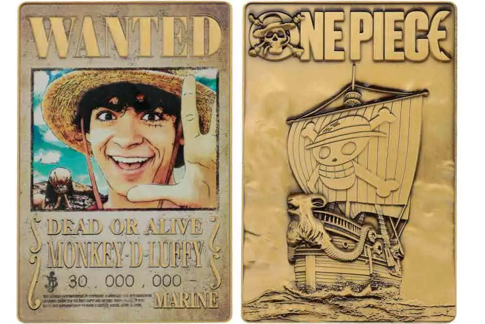 ONE PIECE - WANTED POSTER - LIMITED EDITION INGOT