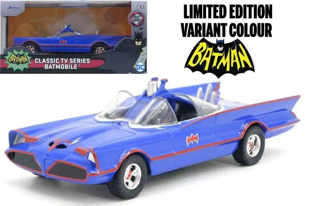 BATMAN 1966 ANIMATED BATMOBILE DIE-CAST MODEL 1/32 LIMITED EDITION